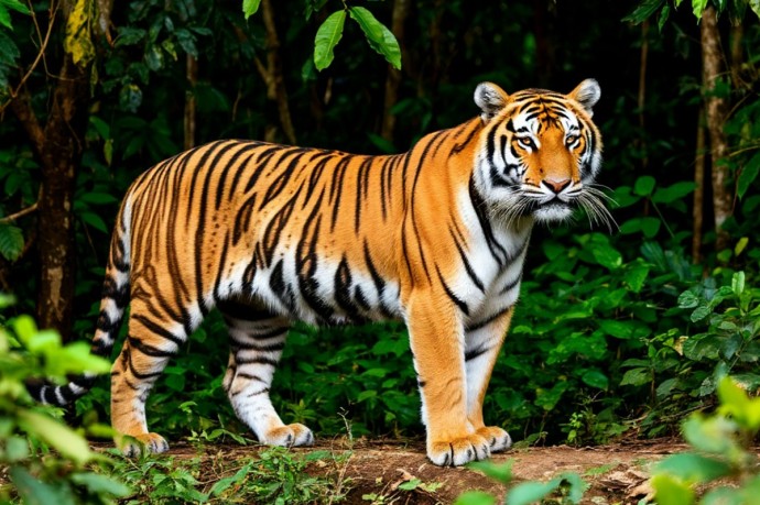 В индийских джунглях тигр утащил рыбака из лодки на глазах у друзей В индийских джунглях тигр утащил рыбака из лодки на глазах у друзей