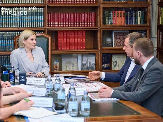 Вячеслав Гладков встретился с министром культуры РФ Ольгой Любимовой