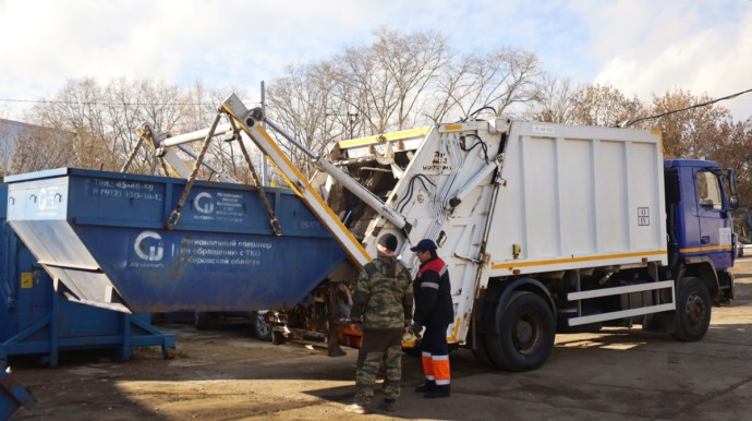 Кикнур получил современный мусоровоз Кикнур получил современный мусоровоз