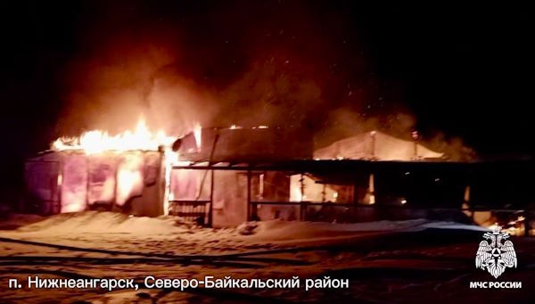 На севере Бурятии потушили крупный пожар
