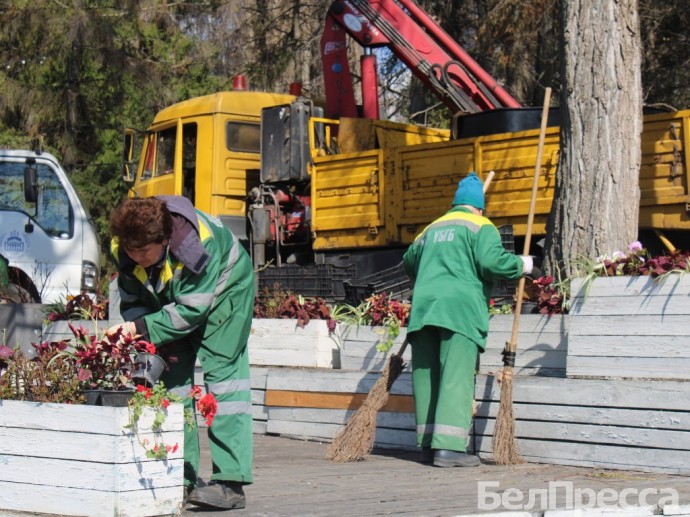 В Белгороде генеральная уборка улиц завершится к 1 мая