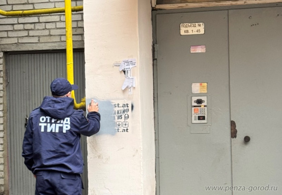 В Октябрьском районе Пензы закрасили около 120 надписей с рекламой наркотиков