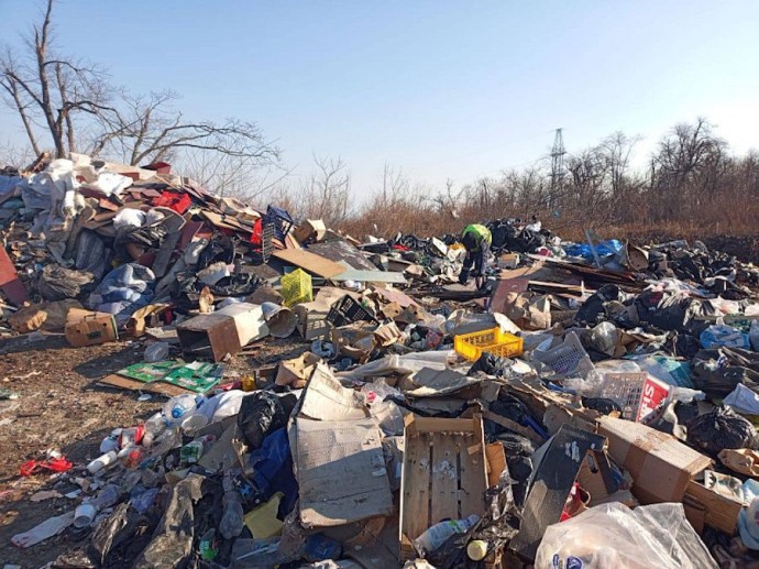 Почти килотонну мусора вывезли со свалок Владивостока только за ноябрь