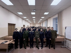 Курсанты и кадеты образовательных организаций Следственного комитета приняли участие в Военно-патриотическом диктанте Курсанты и кадеты образовательных организаций Следственного комитета приняли участие в Военно-патриотическом диктанте