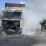 На трассе М-4 «Дон» в Киреевском районе загорелся грузовик