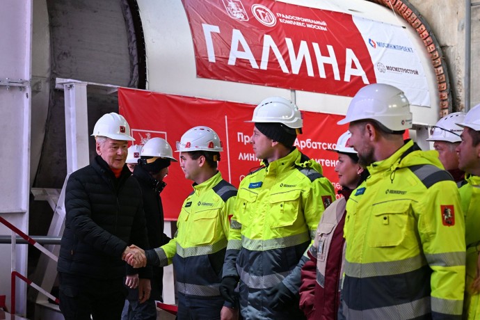 Сергей Собянин дал старт строительству метро от «Щелковской» до «Гольянова» Сергей Собянин дал старт строительству метро от «Щелковской» до «Гольянова»