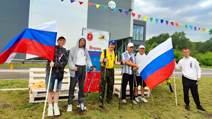В День России в Туле прошёл фестиваль северной ходьбы