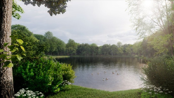 Стартовала реабилитация Новоясеневского пруда на юго-западе столицы Стартовала реабилитация Новоясеневского пруда на юго-западе столицы