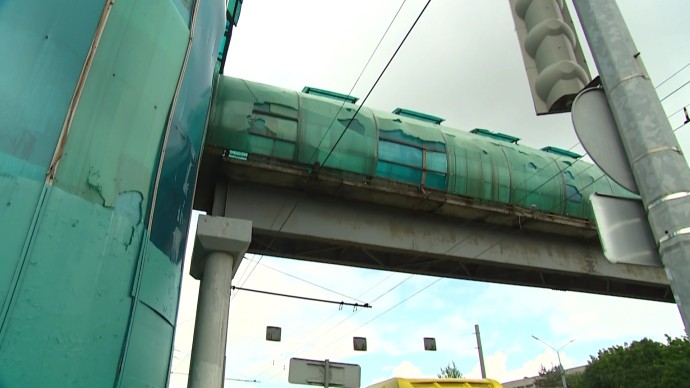 В надземных переходах на Московском проспекте в Ярославле установят новые лифты