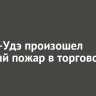 В Улан-Удэ произошел крупный пожар в торговом центре