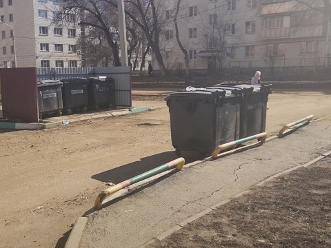 В Саранске установили контейнеры для мусора у дома на Республиканской после вмешательства Народного фронта