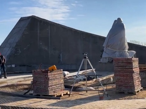 В Мордовии завершается возведение мемориала «Сурский рубеж»