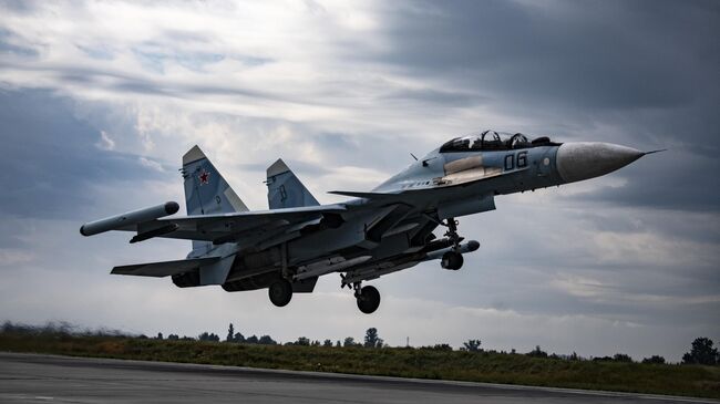 В Карелии разбился самолет Су-30