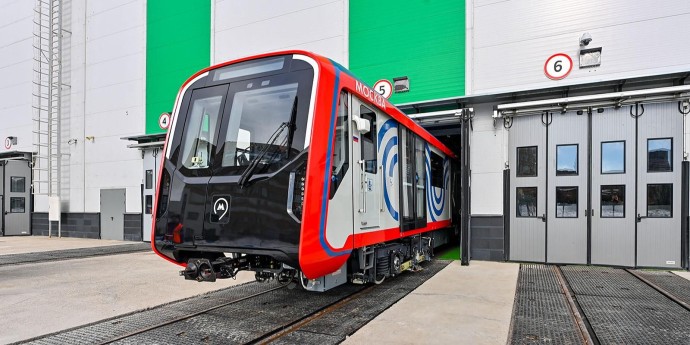 На Замоскворецкую линию метро выйдет 40 вагонов «Москва-2026» На Замоскворецкую линию метро выйдет 40 вагонов «Москва-2026»