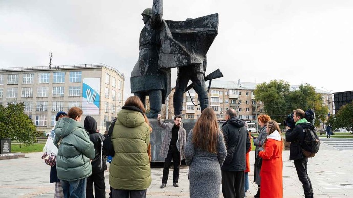 Через Тулу прошел автопробег Росконгресса «Дорогами Победы»