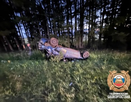 В Башкирии женщина-водитель погибла в ДТП, трое ее детей выжили