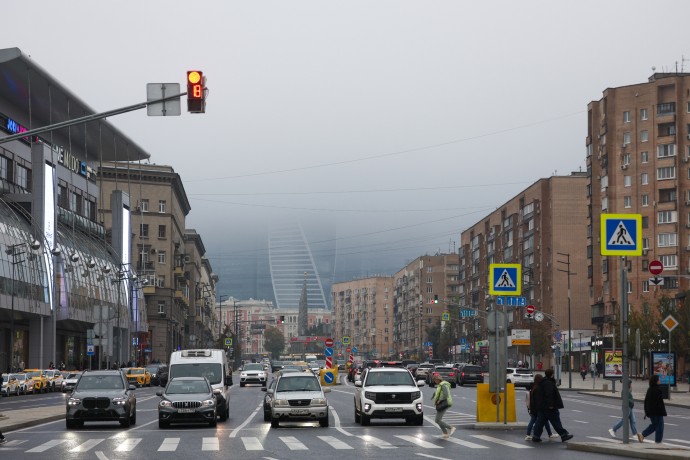 ЦОДД: В Москве в ночь на 13 ноября ожидается туман