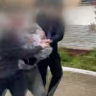 Полиция показала кадры задержания мужчины, напавшего с битой на девочку в Благовещенске