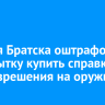 Жителя Братска оштрафовали за попытку купить справку для разрешения на оружие