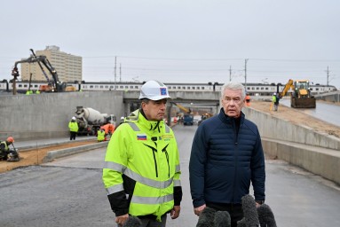 Сергей Собянин: С МСД появится прямой выезд на улицу Академика Королева