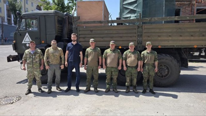 Из Астраханской области отправили гуманитарную помощь военнослужащим СВО