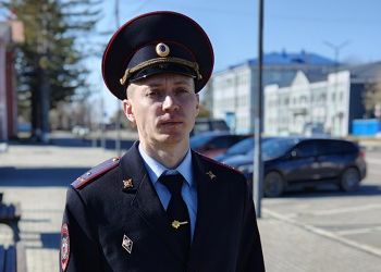 Амурчане выбрали народным участковым полицейского из Октябрьского района