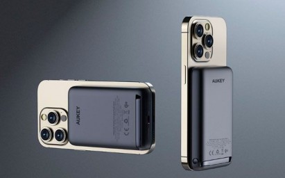 Aukey продолжает продажи внешнего аккумулятора Magnetic2 10000mah Qi2 30W и сетевого зарядного устройства Comet Mix 140W