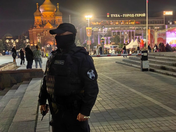 Росгвардия обеспечила безопасность в День города Тулы
