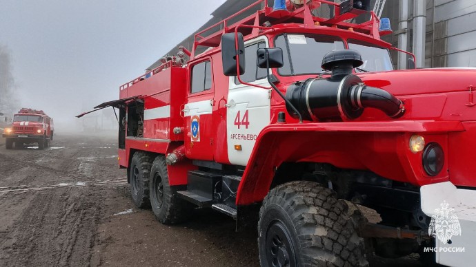 За сутки в Тульской области спасатели ликвидировали четыре пожара и пять ДТП