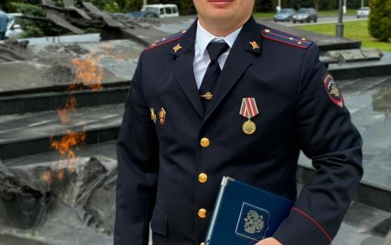 Курский участковый Владислав Чернышов вышел в финал всероссийского конкурса «Народный участковый — 2025»