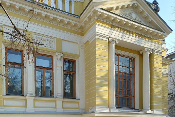 Отреставрированный дом усадьбы Николая Третьякова (видеографика)