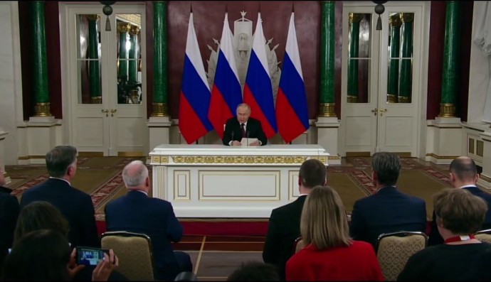 Выступление Владимира Путина: главное