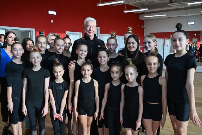 Сергей Собянин открыл новый спортивный комплекс на юге Москвы