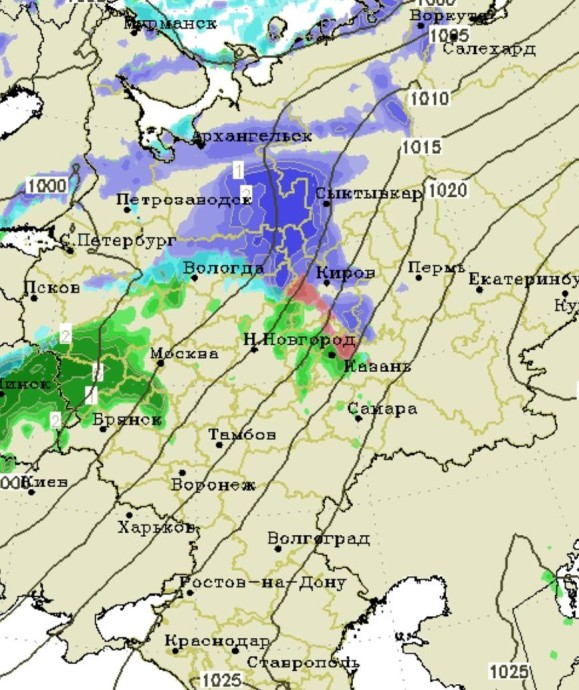 Стало известно, когда Киров может накрыть следующий снегопад