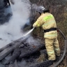 Пензенские спасатели потушили пожар в селе Архангельское
