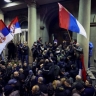 На акцию протеста в Белграде вышло более 30 тысяч протестующих — МВД Сербии
