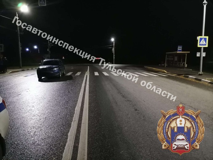 В Туле пенсионер попал под колёса автомобиля