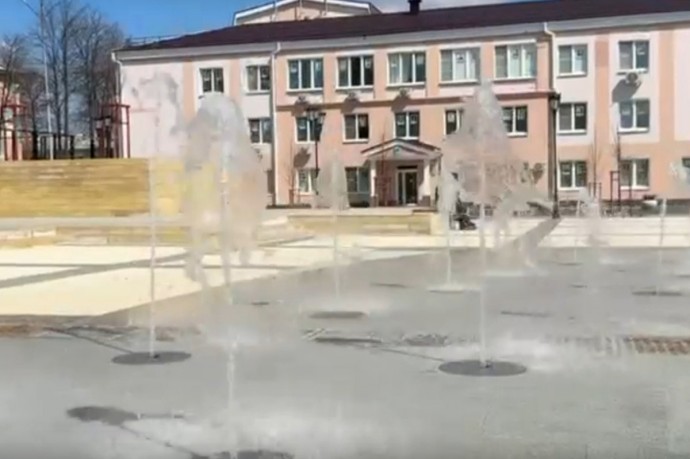 В Губкине открыли сезон фонтанов