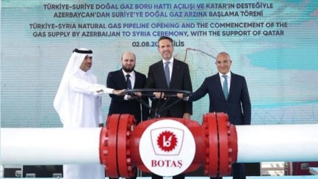 Азербайджанский газ добрался за турецкие и катарские деньги до Сирии