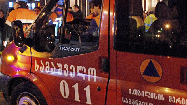 В Тбилиси ликвидировали пожар на горном склоне