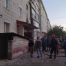 В Благовещенске — серьезный пожар в многоэтажке на Горького