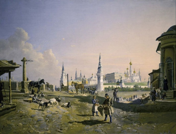Трансляция: mos.ru покажет онлайн-экскурсию по выставке «Москва и москвичи в эпоху Николая I»