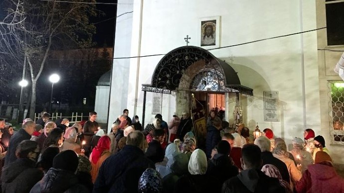 Христос воскресе! В Туле прошли праздничные пасхальные службы