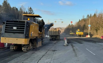 Стартовал капремонт участка проспекта Мира от поворота на охотскую трассу до базы "Восток"