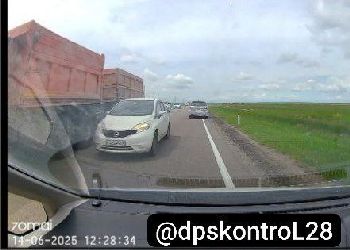 Соцсети: в Приамурье чуть не произошло серьезное «лобовое» ДТП