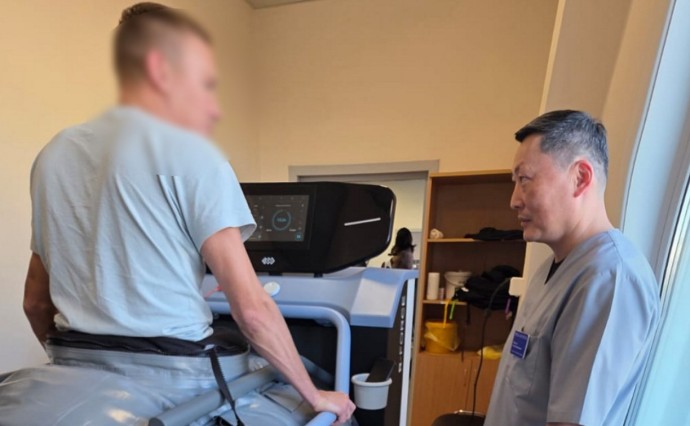 Участники СВО проходят реабилитацию после ранений с помощью нового оборудования Участники СВО проходят реабилитацию после ранений с помощью нового оборудования