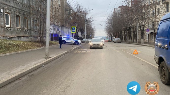 В Уфе «Газель» сбила подростка на пешеходном переходе