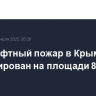 Ландшафтный пожар в Крыму ликвидирован на площади 8,6 га
