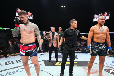 Бой Аспиналла и Гана признали несостоявшимся