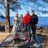 Памятный знак бойцам, павшим в годы Великой Отечественной войны, реконструировали в Сямозеро
